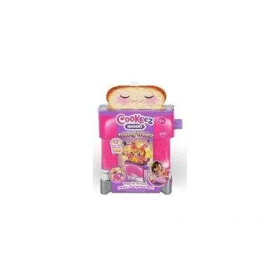 Imagen de COOKEEZ MAKERY Toast Treatz, Peluches en Forma de Tostadas Mágicas, Consigue 1 6 Diferentes, Cada Tostada Tiene un Olor Agradable Diferente, Niños 5 años+, Famosa (CKE01000)