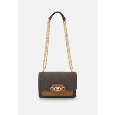 Imagen de Michael Kors Heather XS Xbody Bandolera, Mujer, Talla: One Size, Brown/acorn