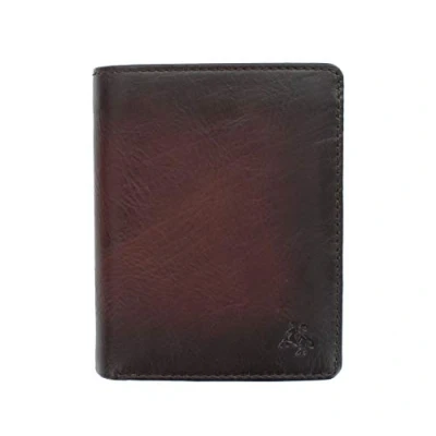 Imagen de VISCONTI Atelier Colección Héctor Cartera de Cuero RFID AT62 Bronceado bruñido