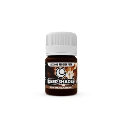 Imagen de AK Interactive Wargame Reddish Filth Deep Shade 30 ml