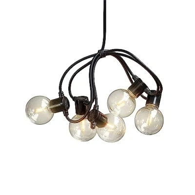 Imagen de Konstsmide Christmas Cadena de 10 luces LED, filamento, ámbar