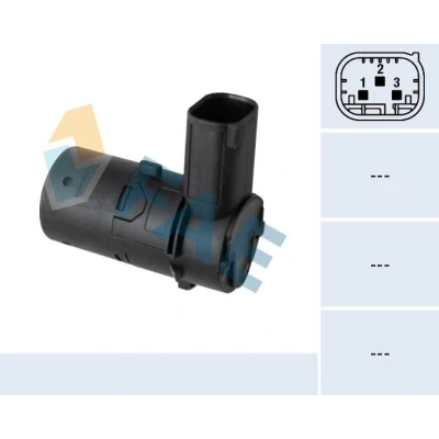 Imagen de FAE 66041 Sensores de Aparcamiento posterior, delante negro VOLVO: S80 II, XC70 I Cross Country, V70 2, MERCEDES BENZ: Clase A, B