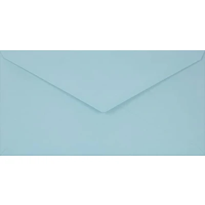 Imagen de Netuno 100x sobres largos azules claros DIN DL 110x220mm 115g Sirio Color Celeste engomado solapa puntiaguda sin ventana americanos para invitaciones Navidad tarjetas boda facturas dinero bricolaje