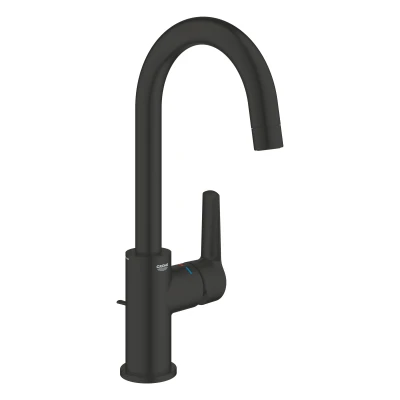 Imagen de GROHE Start Grifo de lavabo 1/2&quot; (Tamaño L , Negro mate, Quickfix), 242032432