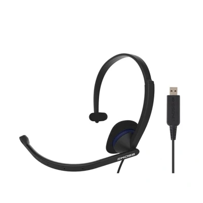 Imagen de Auriculares Con Cable Y Micrófono Koss Cs195 Usb Negro Cancelación Ruido
