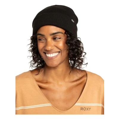 Imagen de Roxy Tropical Snow Beanie Gorra, Anthracite, Estándar para Mujer