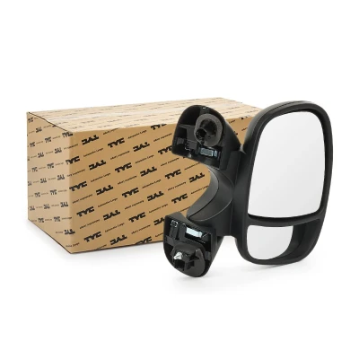 Imagen de Espejo retrovisor Tyc 325 0077 derecha negro para ajuste elect. espejo, convexo, calefactable OPEL: Vivaro A Furgón, Combi