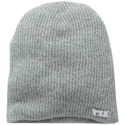 Imagen de neff Daily Heather Beanie Gorro De Esquí Para Hombre, blanco / negro, 2XL