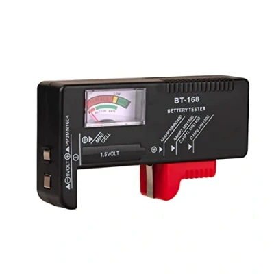 Imagen de Rheross BT168 Comprobador universal de pilas botón (AA/AAA/C/D/9 V/1,5 V)