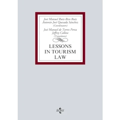 Imagen de Lessons in Tourism Law (Derecho Biblioteca Universitaria de Editorial Tecnos)
