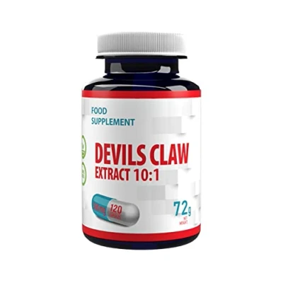Imagen de Harpagofito (Devils Claw) 10:1 Extract (5000mg Equivalent) 120 Cápsulas 500mg