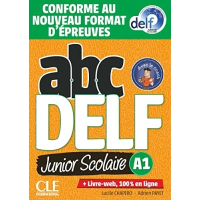 Imagen de Abc Delf Junior Scolaire Niveau A1 Livre+dvd Conforme Au Nouveau