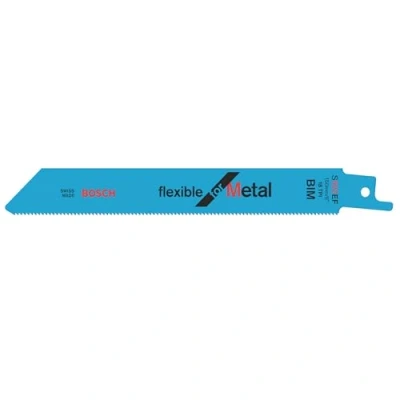 Imagen de Bosch Professional 2x Hoja de Sierra Sable S 922 EF Flexible for Metal (para Acero, Metales no Ferrosos, 150 x 19 1.9 mm, BIM, Accesorios para Sierras Sable)