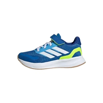 Imagen de adidas RUNFALCON 5 Shoes Kids, Zapatillas para Correr Unisex niños, Bright Royal/Cloud White/Lucid Lemon, 28 1/2 EU