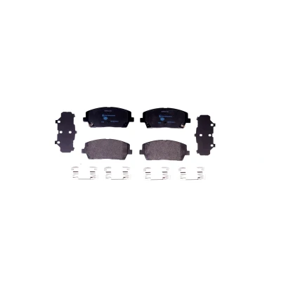 Imagen de HELLA 8DB 355 040 011 Juego de pastillas freno con avisador acústico desgaste accesorios KIA: SORENTO 3, HYUNDAI: Santa Fé IV