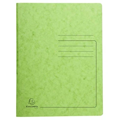 Imagen de Exacompta 240233E Carpeta archivadora con resorte para documentos perforados (355 g/m2), color azul