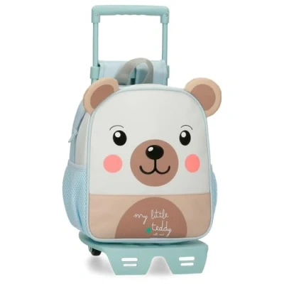Imagen de Roll Road Happy Pets Mochila Preescolar con Carro Multicolor 23x25x10 cms Poliéster 5,75L
