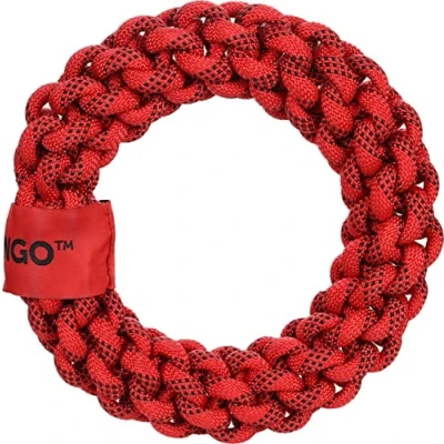 Imagen de FLAMINGO JCHIEN VOKAS Cuerda de Anillo (25 cm), Color Rojo y Negro