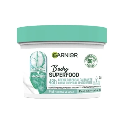 Imagen de Garnier Bodyfood Crema Corporal Calmante Aloe Vera, 380ml