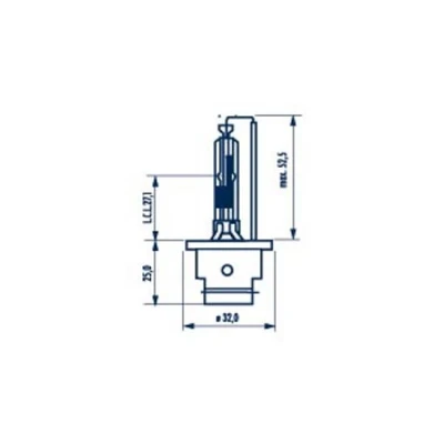 Imagen de NARVA 840063000 Lámpara, faro de carretera D2R 85V 35W Xenón MERCEDES BENZ: Clase E Berlina, C S VOLVO: XC90 I