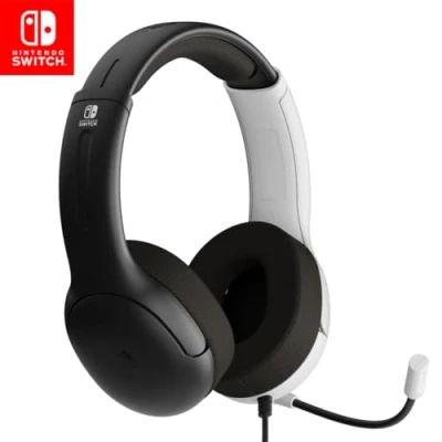 Imagen de Auriculares gaming PDP LVL 40, Para Nintendo Switch, De diadema, Con cable, Jack 3.5 mm, Negro