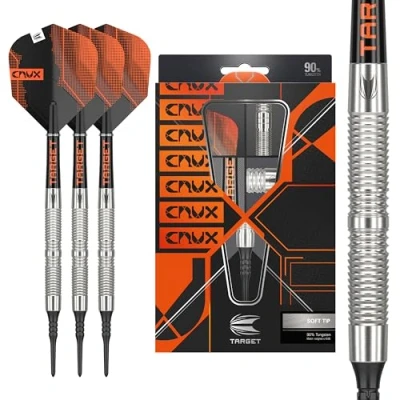 Imagen de Target Darts Crux 11 21G 90% Juego de Dardos tungsteno Punta Blanda