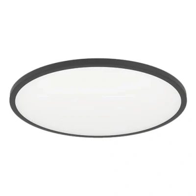 Imagen de EGLO connect Sarsina Z lámpara de techo negro Ø60cm