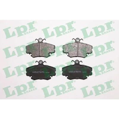Imagen de LPR 05P1107 Juego de pastillas freno RENAULT: CLIO 2, 1, Super 5 Hatchback, PEUGEOT: 205 II 309 I Hatchback