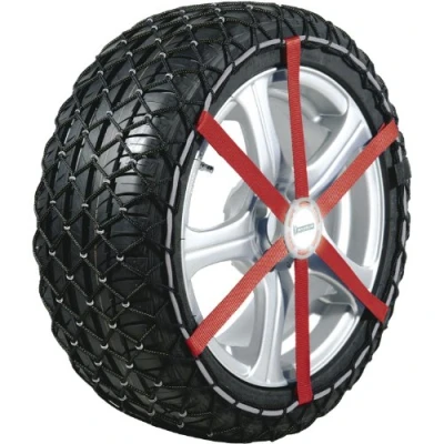 Imagen de Michelin 92301 Cadenas de nieve tela para coche (compatible con ABS y ESP, certificado TÜV/GS ÖNORM), Easy Grip H12, 2 piezas