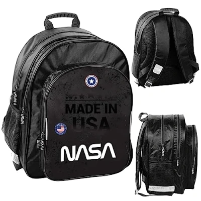Imagen de PASO PP23SA 090, Mochila escolar NASA, Multicolor