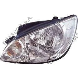 Imagen de PRASCO HN3314804 Faros izquierda H4 transparente con luz intermitente para circulación por la derecha servomotor reg. alcance luces