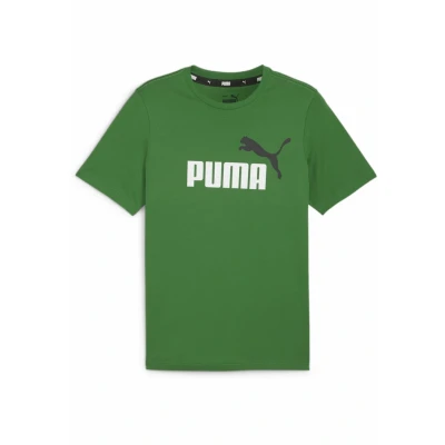 Imagen de Puma LOGO TEE Camiseta estampada, Hombre, Talla: Large, Grün