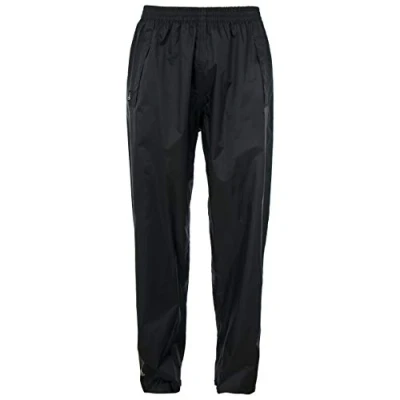 Imagen de Trespass Qikpac Packaway pantalones para mujer, color negro, talla 2XS