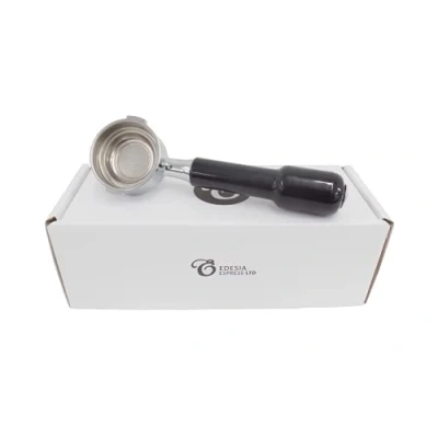 Imagen de Portafiltros con mango Compatible cafeteras exprés SAECO 53 mm Canasta de 7 g 1 salida
