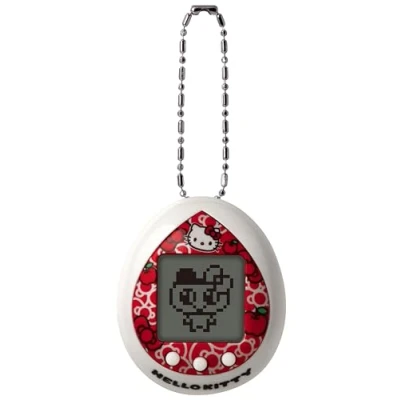 Imagen de BANDAI Tamagotchi Hello Kitty (Cereza) 50 Aniversario Edición Especial (90166) Mascota Virtual Coleccionable Juegos Temáticos, Accesorios Exclusivos y Diseño Conmemorativo