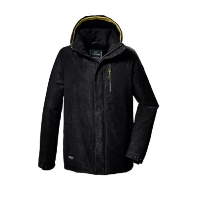 Imagen de G.I.G.A. DX Hombre Chaqueta funcional/outdoor impermeable con capucha cremallera GW 71 MN JCKT, schwarz, XL, 42213 000