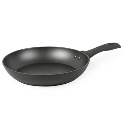 Imagen de Salter BW11039EU7 Cosmos Sartén de 28 cm, aluminio forjado, revestimiento antiadherente sin PFOA, mango suave, anticorrosión, apta para lavavajillas, placas inducción, negra