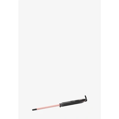 Imagen de BaByliss C449E Tenacilla ultra fina de 10 mm para rizos muy definidos, recubrimiento cerámico nano cuarzo, 6 ajustes, calentamiento instantáneo, punta agarre frío, guante termorresistente