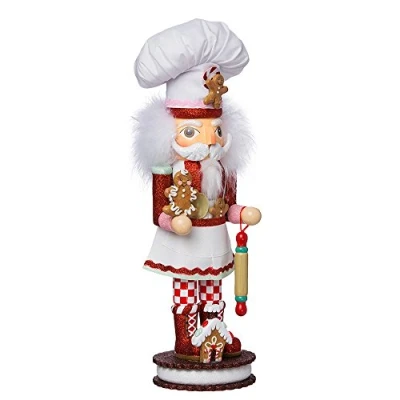 Imagen de Kurt Adler Cascanueces de Jengibre Chef 15, Color Rojo