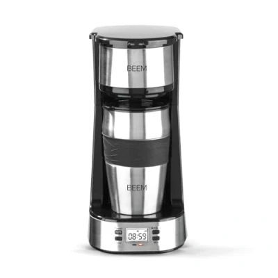 Imagen de BEEM THERMO 2 GO Cafetera de filtro individual Con taza térmica Incluye café 0,4 l para llevar temporizador 24 horas una caliente sin esperar 750 W