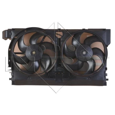 Imagen de NRF 47051 Ventilador de radiador 320 12 120/120 con bastidor (armazón), sin unidad control PEUGEOT: 406 Berlina, 306 Berlina