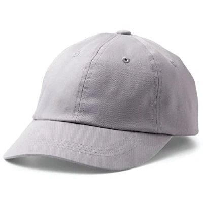 Imagen de Cricut Gorra de béisbol en Blanco 1 Paquete para Uso Hat Press. Compatible con Materiales termoadhesivos (HTV) y Tinta infusible, Grey, One Size