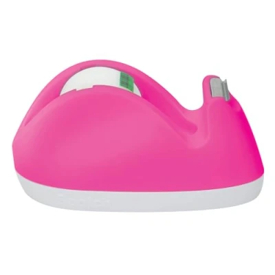 Imagen de Scotch Dispensador Conejo rosa y cinta Magic, 1 rollo de 19 mm x 8.89 m