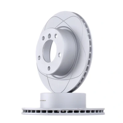 Imagen de ATE PowerDisc 24.0322 0238.1 Disco de freno 292,0 22,0 5 120,0 ventilado revestido altamente carbonizado con tornillos BMW: 1 Hatchback, Coupé