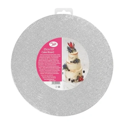 Imagen de Tala Base para Tartas (25 cm Aprox.), Color Plata