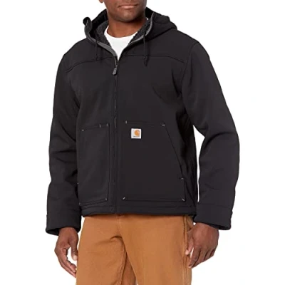 Imagen de Carhartt Super Dux Relaxed Fit Sherpa Lined Active Jac Abrigo de Trabajo BONDADO, Black, XXL los Hombres