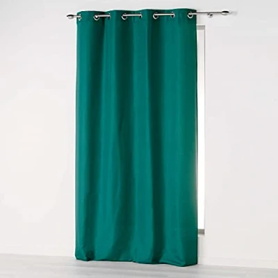 Imagen de Douceur d&#039;Intérieur Cortina con Ojales (140 x 280 cm), Color Verde