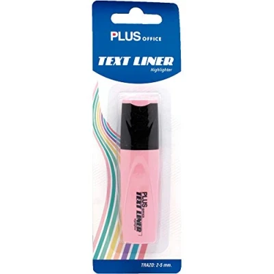 Imagen de Fluorescente Plus TEXT LINER Pastel Rosa Blister