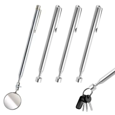 Imagen de LDBKLGHJ Barra Extensible Extensibles y Duraderos, Perfecto para Hombres Mujeres en el Hogar o Taller de Reparación