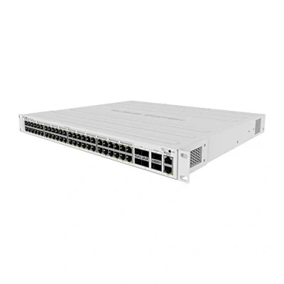 Imagen de Mikrotik CRS354 48P 4S+2Q+RM Network Switch L3 Gigabit Ethernet (10/100/1000) Power Over (PoE) 1U